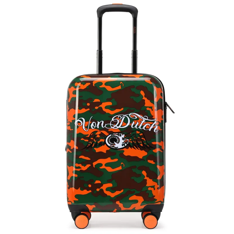 Von Dutch 20" Expandable Hardside Spinner Carry-on Suitcase made by Von Dutch