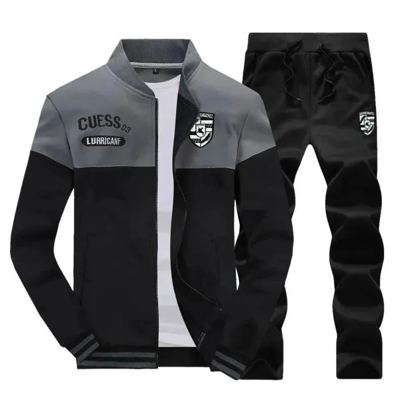 Two-Piece Casual And Comfortable Men'S Casual Pants And Sweater made by Zulily