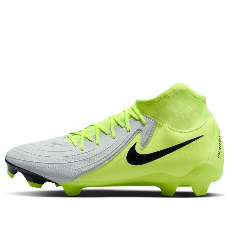 Nike Men's Phantom Luna 2 Academy MG - Metallic Silver/Volt/Black made by Nike