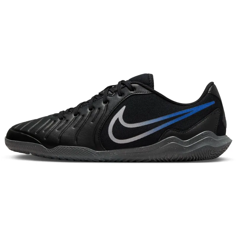 Nike Men's Tiempo Legend 10 Club IC - Black/Chrome made by Nike