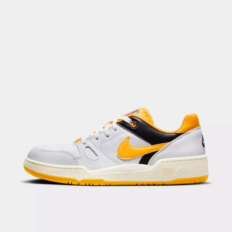 Nike Men's Full Force Low - White/University Gold/Black/Sail made by Nike