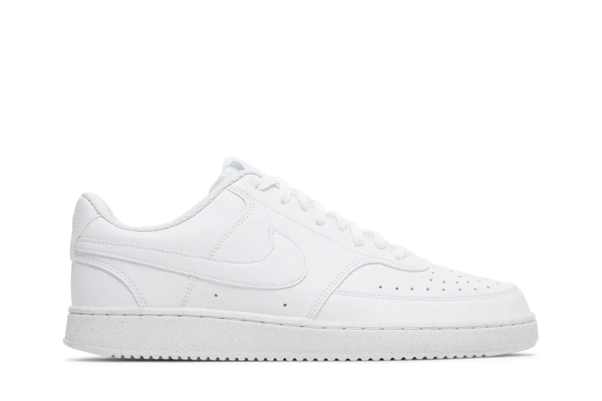 Nike Men's Court Vision Low - Triple White made by Nike