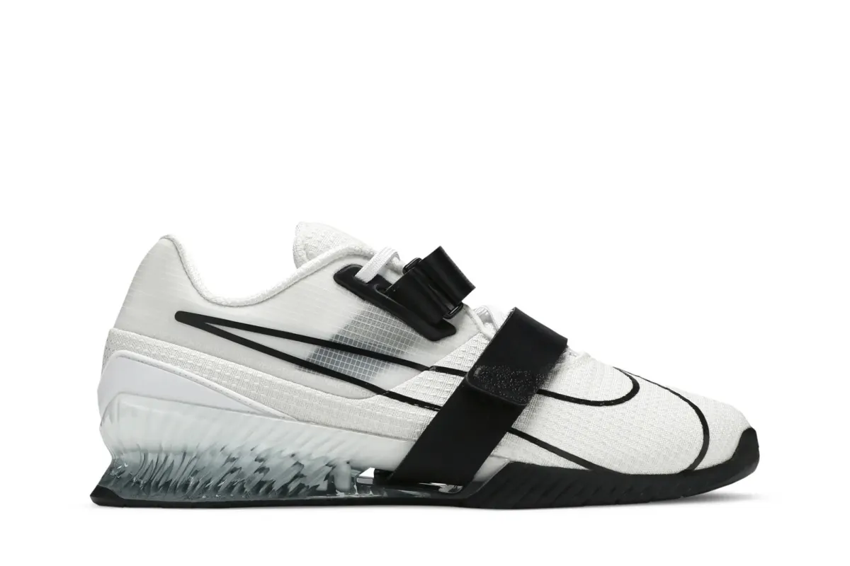 Nike Men's Romaleos 4 - White/White-Black made by Nike