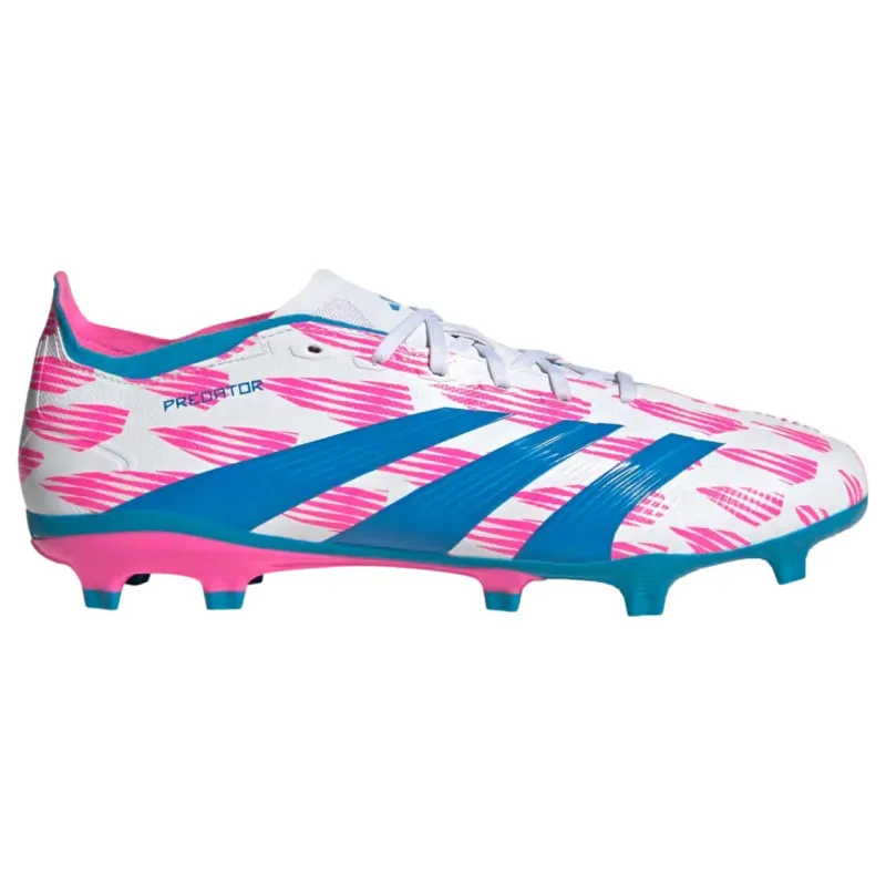 Adidas Men's Predator League FG - Cloud White/Solar Blue made by Adidas
