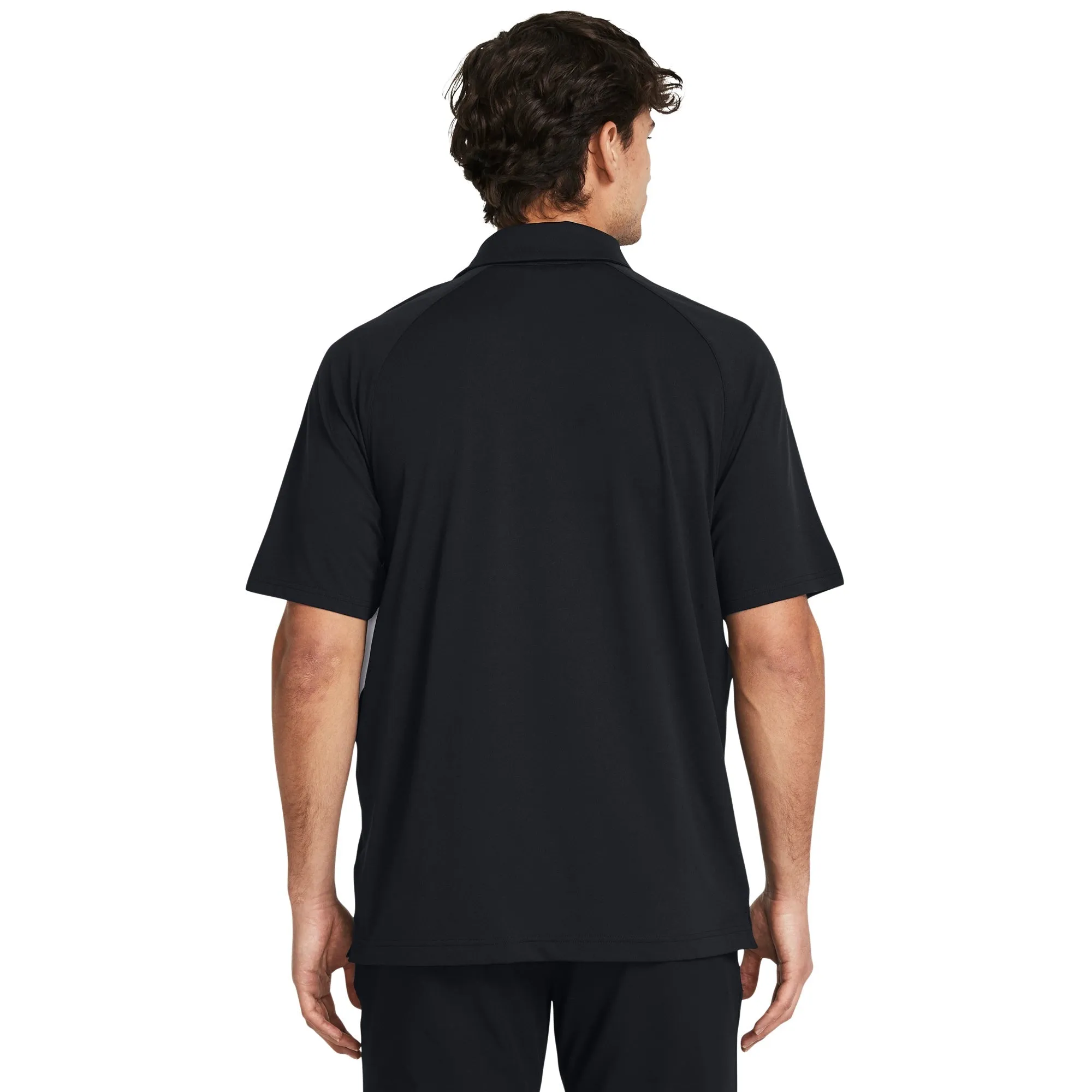 Under Armour Men's Title Polo - Black/White sold by Zulily product image thumbnail 2