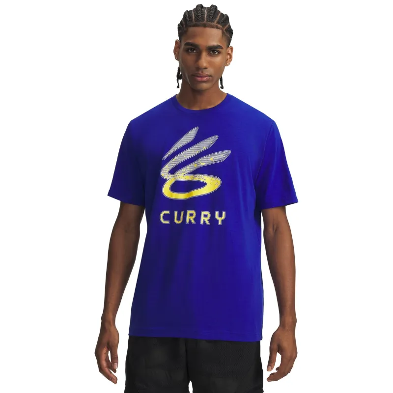 Under Armour Men's Logo Trend Maglia Basketball T-Shirt - Blue made by Under Armour