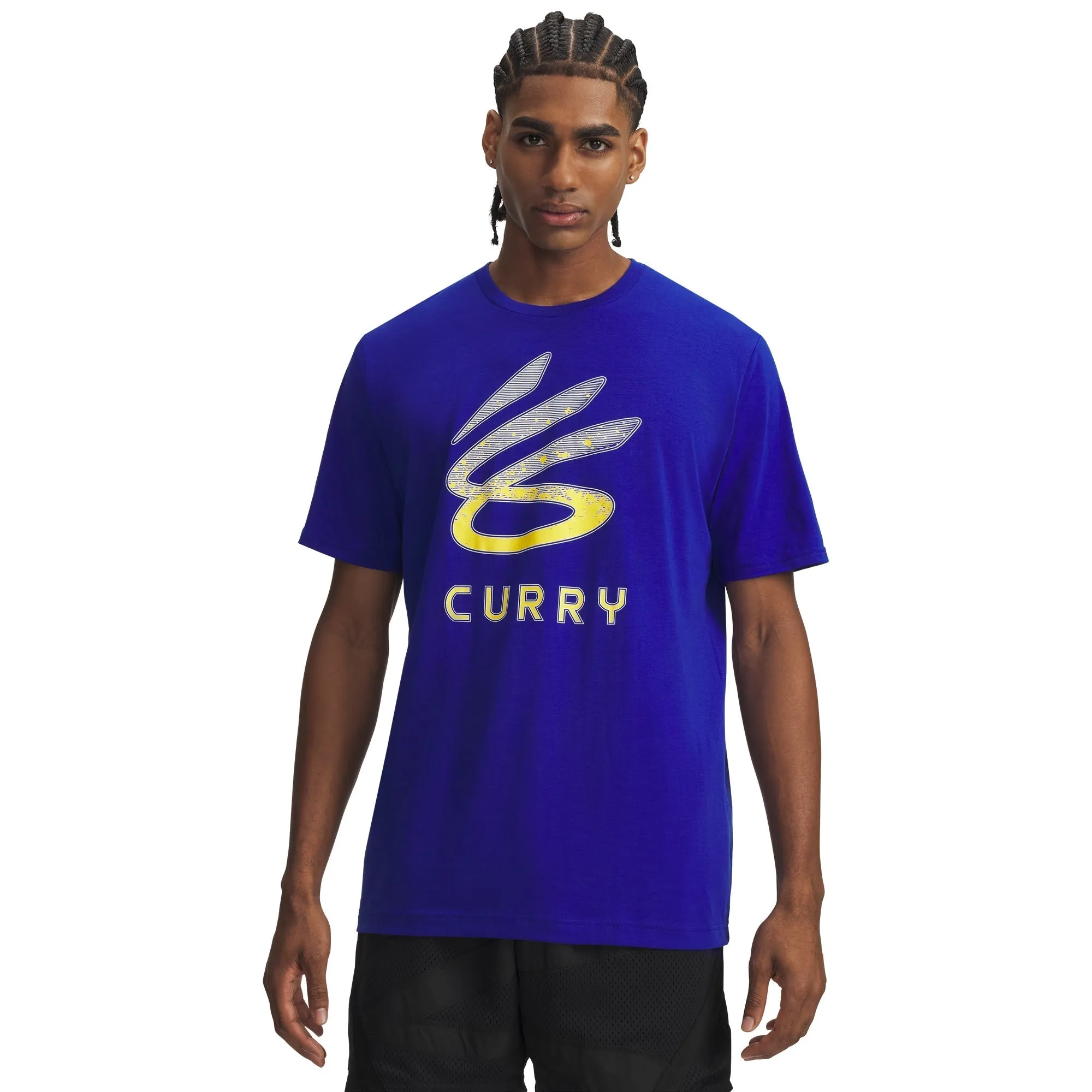 Under Armour Men's Logo Trend Maglia Basketball T-Shirt - Blue sold by Zulily