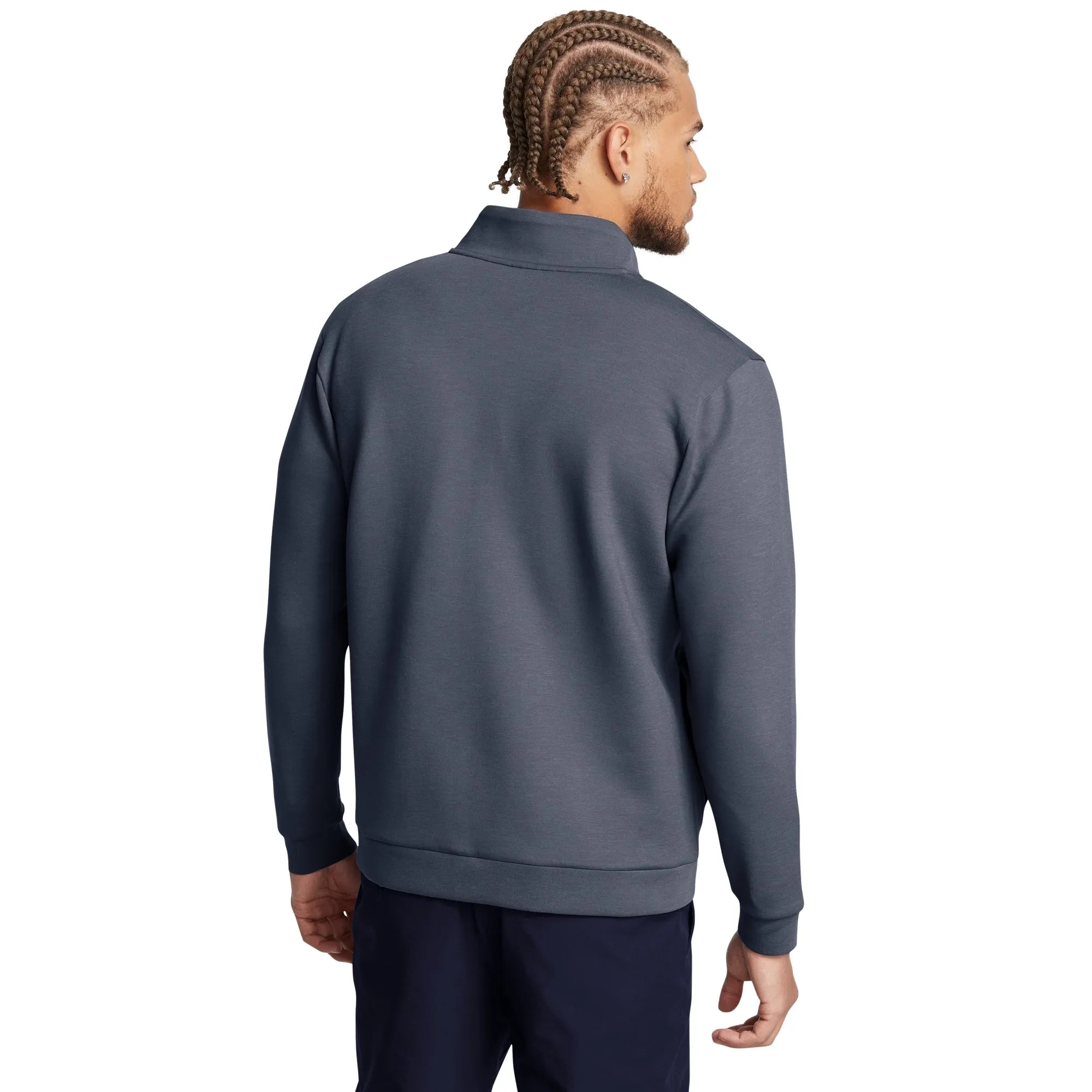 Under Armour Men's Drive Midlayer Pullover - Downpour Gray/Black sold by Zulily product image thumbnail 2