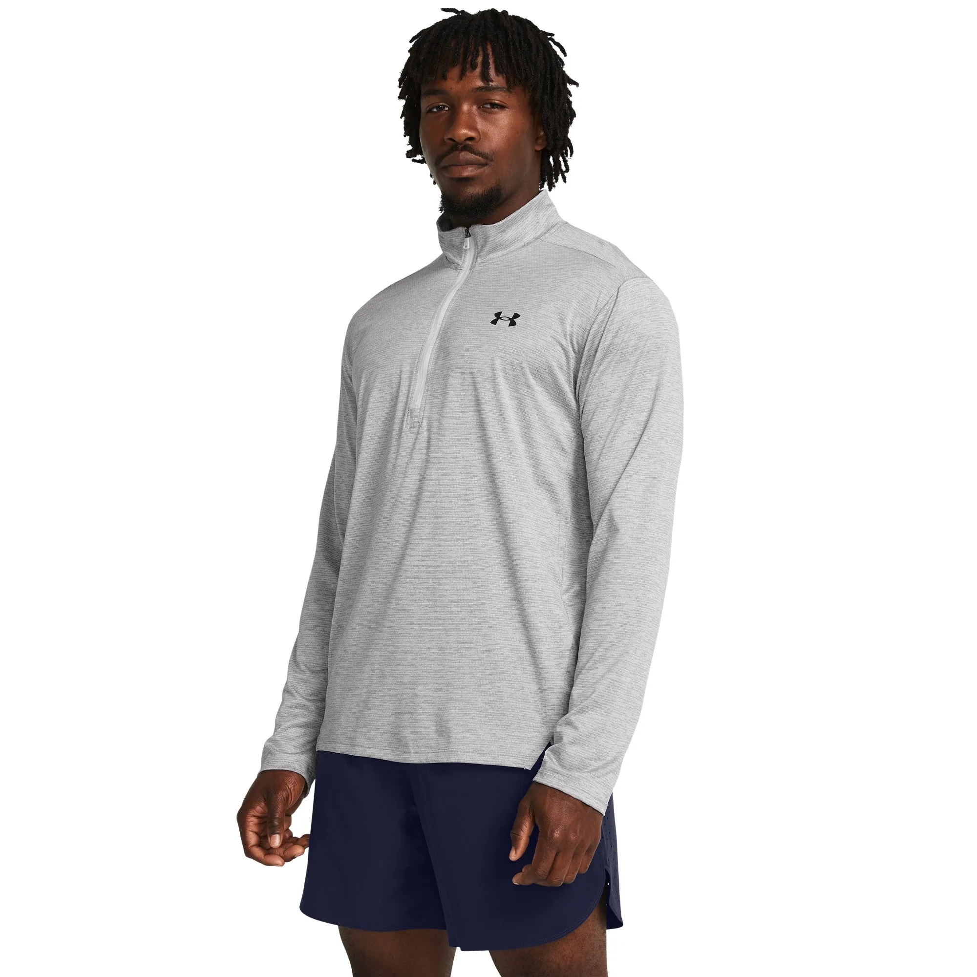Under Armour Men's Tech 2.0 Half-Zip Top - Carbon Heather sold by Zulily