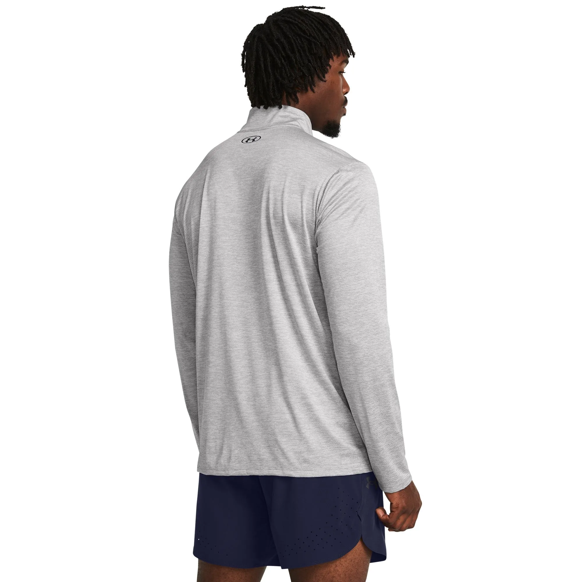 Under Armour Men's Tech 2.0 Half-Zip Top - Carbon Heather sold by Zulily product image thumbnail 2