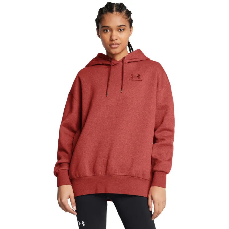 Under Armour Women's Essential Fleece Hoodie - Washed Orange made by Under Armour