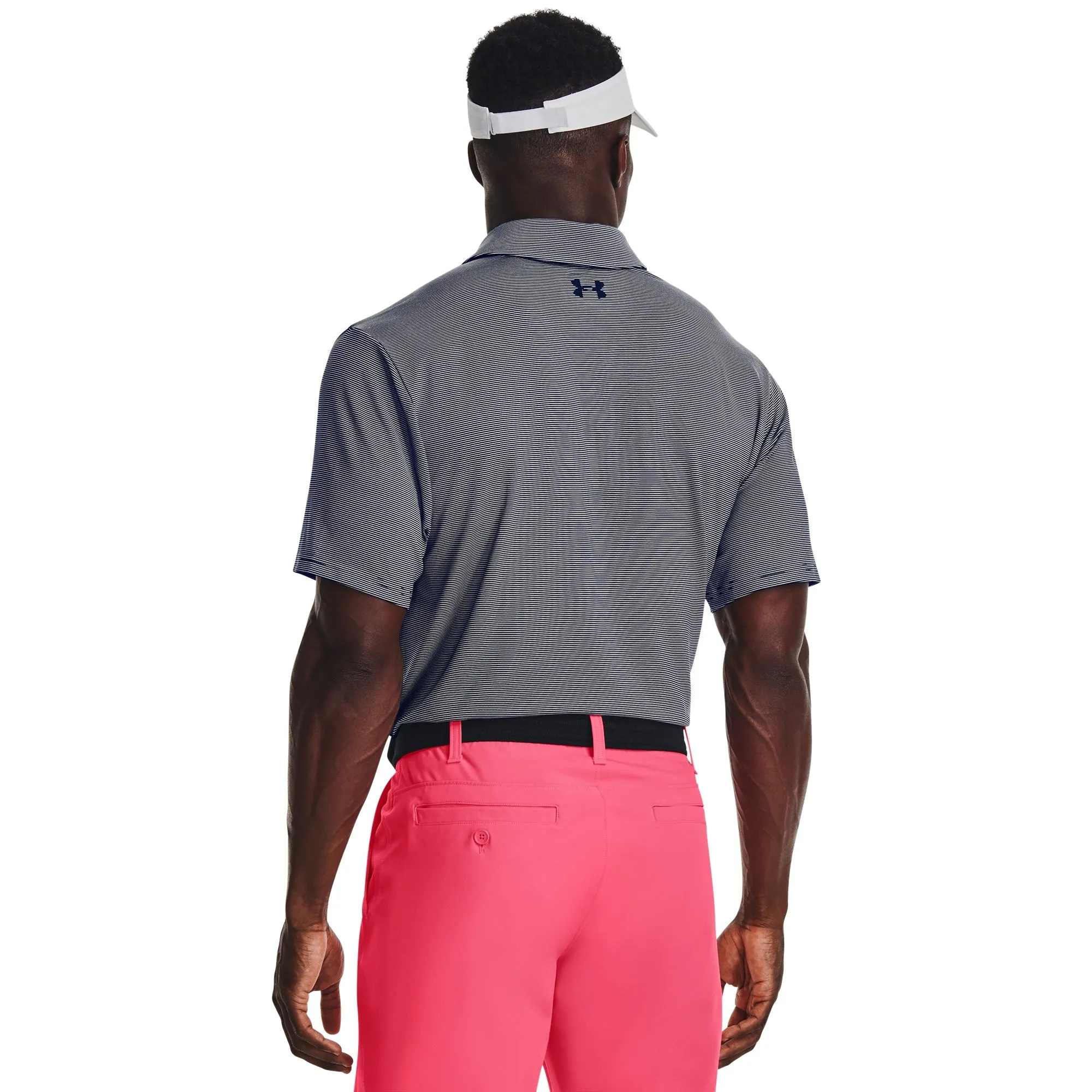 Under Armour Men's Playoff 3.0 Chest Double Stripe Polo Shirt - Navy sold by Zulily product image thumbnail 2