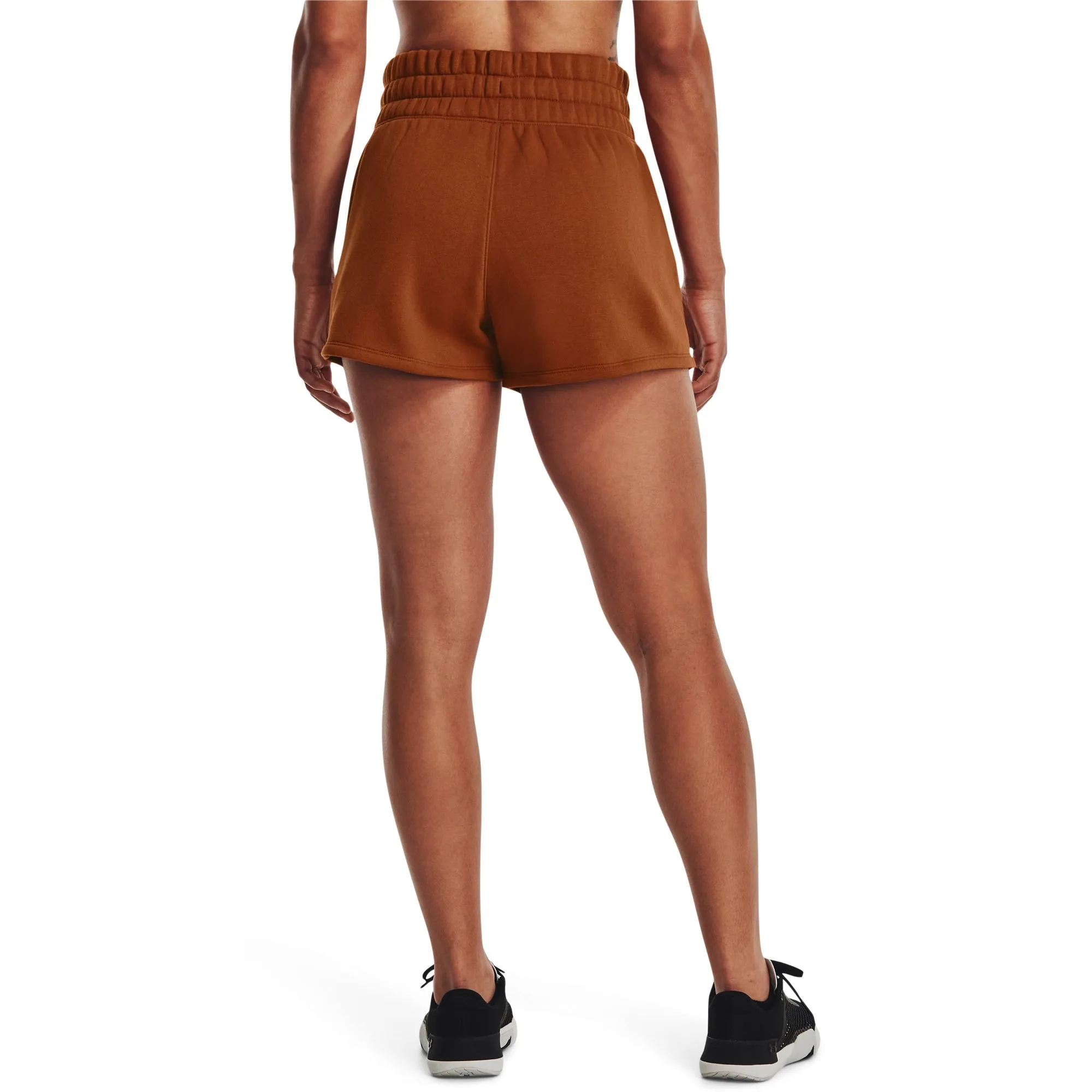 Under Armour Women's Playback Fleece Shorts - Orange sold by Zulily product image thumbnail 2