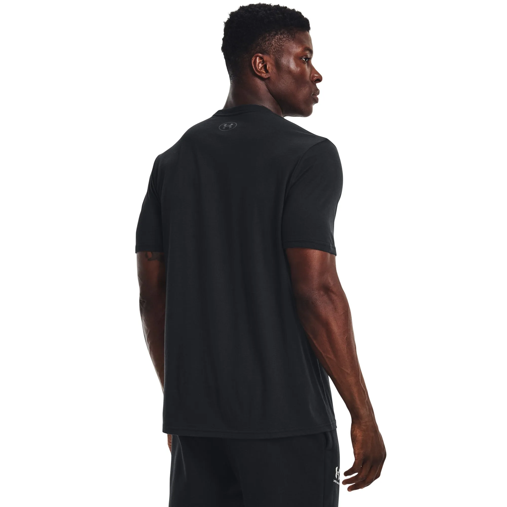 Under Armour Men's Baseball Script Short Sleeve T-Shirt - Black/Pitch Gray sold by Zulily product image thumbnail 2