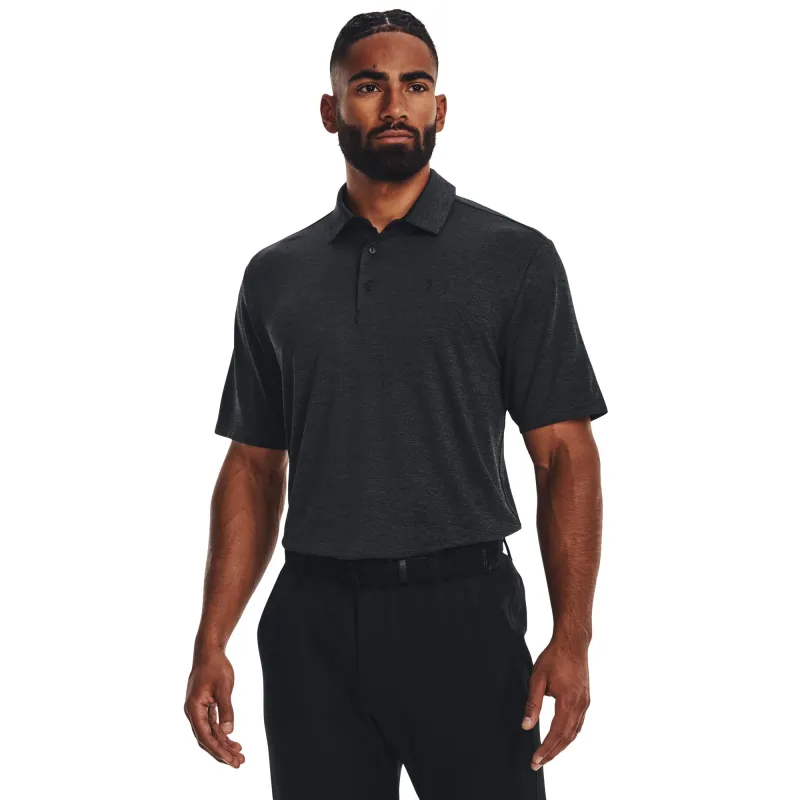 Under Armour Men's Playoff 3.0 Polo - Black/Jet Grey made by Under Armour
