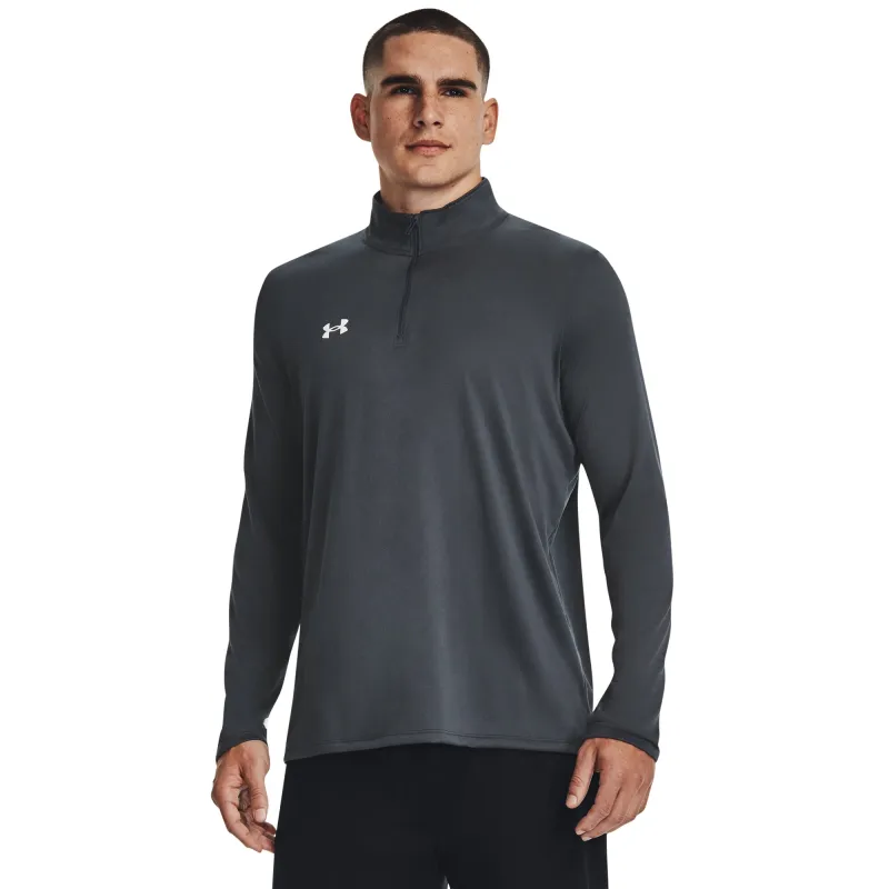 Under Armour Men's Tech Quarter-Zip - Grey/White made by Under Armour