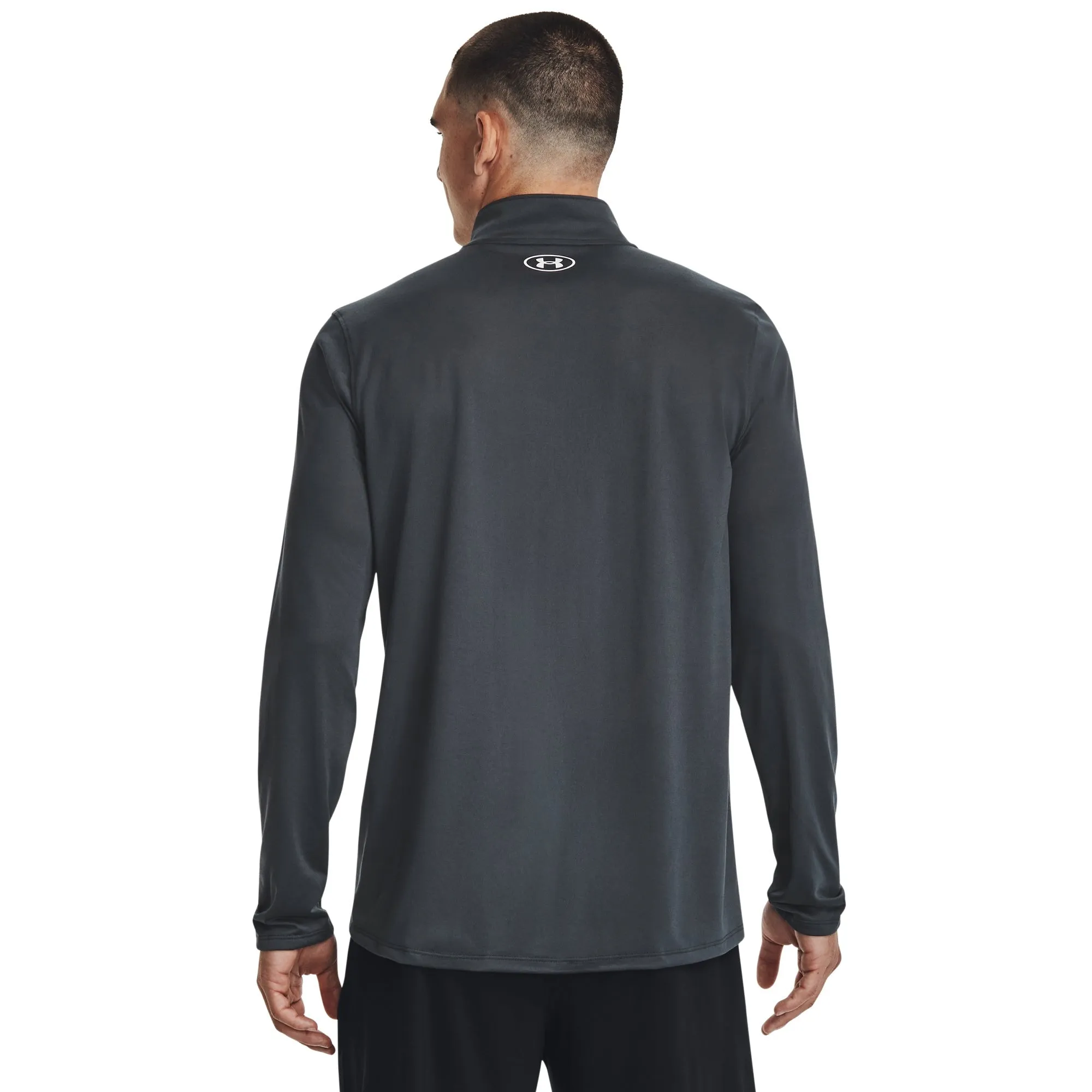 Under Armour Men's Tech Quarter-Zip - Grey/White sold by Zulily product image thumbnail 2