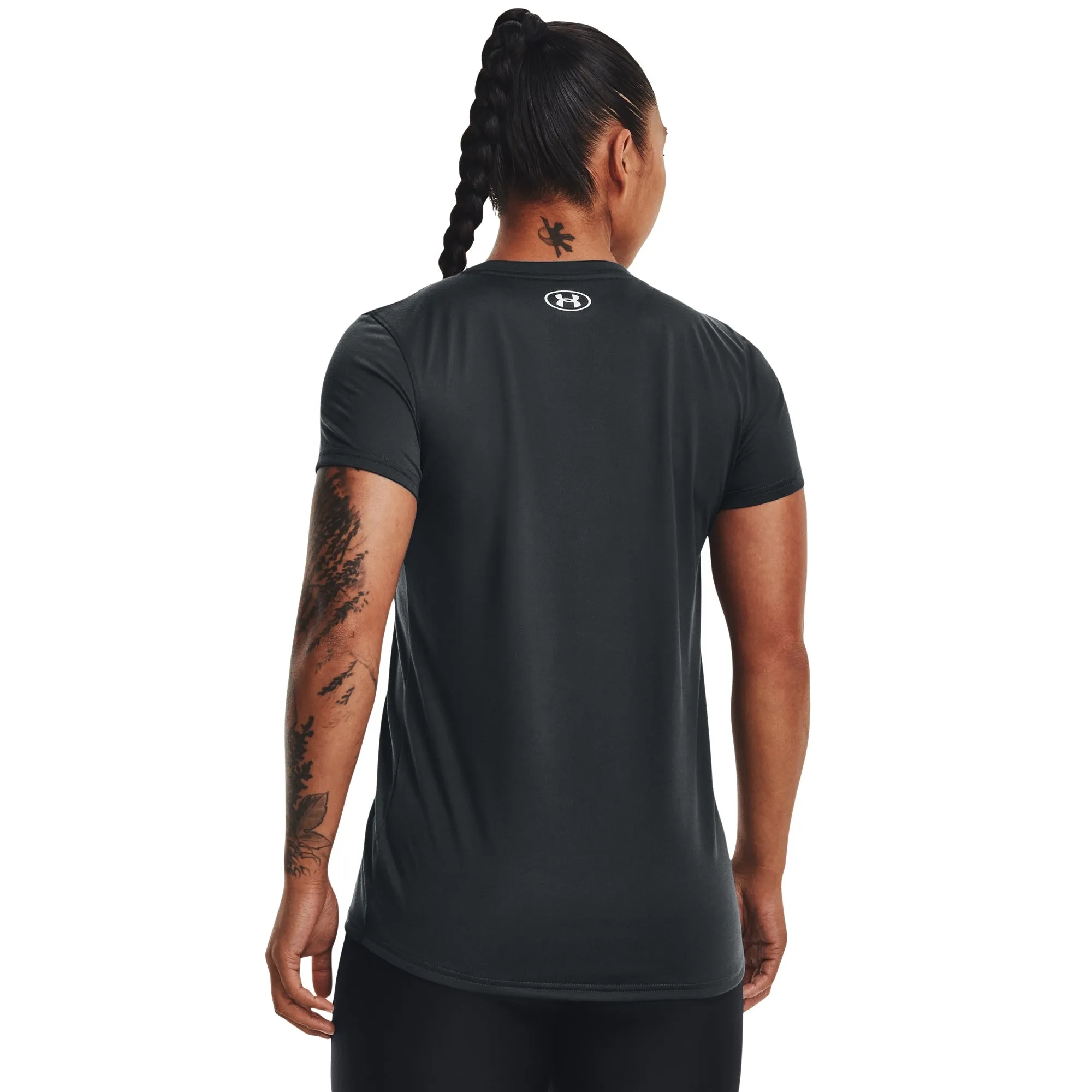 Under Armour Women's Tech T-Shirt - Grey/White sold by Zulily product image thumbnail 2