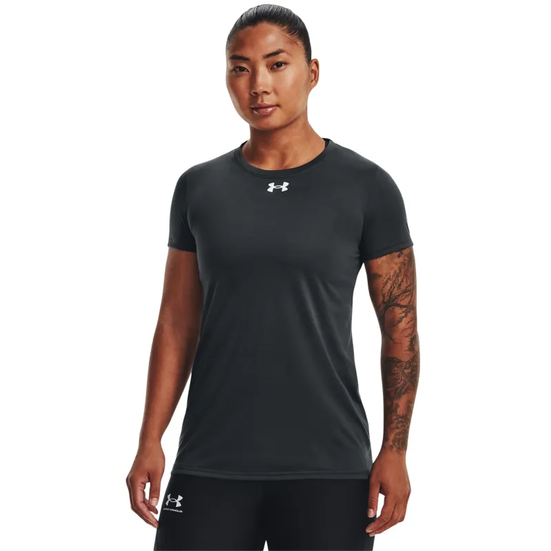 Under Armour Women's Tech T-Shirt - Grey/White made by Under Armour