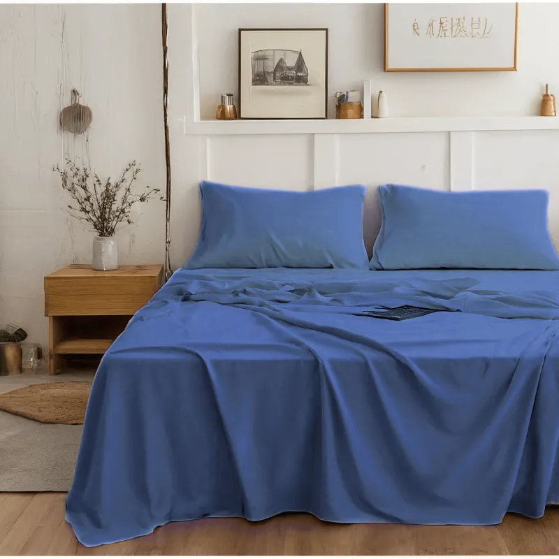 Tache Microfiber Ocean Blue Bed Sheet Set (101-OB-BSS) made by Zulily
