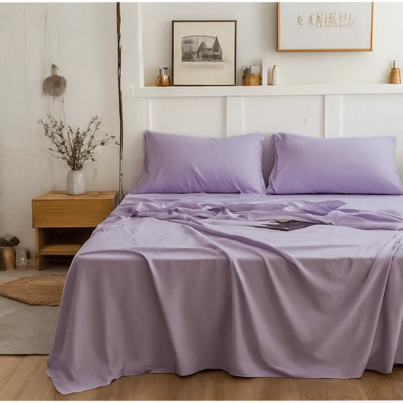 Tache Microfiber Spring Lavender Bed Sheet Set (303-LS-BSS) made by Zulily