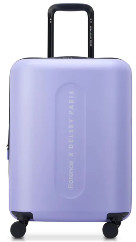 Florence by Mills Catch Flights Hardside Expandable Luggage with Spinner Wheels Lavender Carry-On 20 Inch made by Zulily