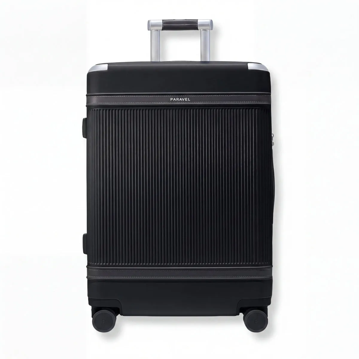 Paravel Aviator Grand 26-Inch Checked Spinner Luggage Derby Black sold by Zulily
