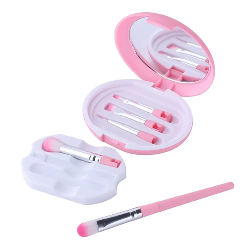 La Sante 7-Piece : Mini Travel Makeup Brush Set made by Zulily