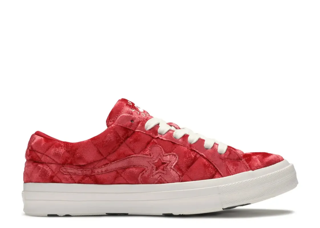 Converse Chuck Taylor All Star Men's Low-Top Sneakers — Red Canvas made by Converse