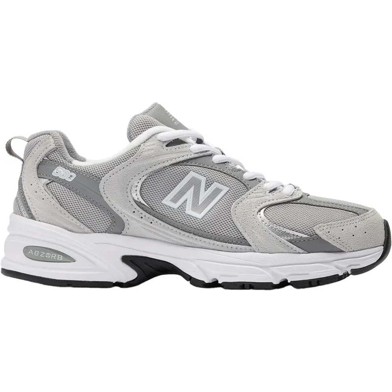 New Balance 530 'Raincloud' Men's Sneakers — Grey Mesh Low-Top made by New Balance