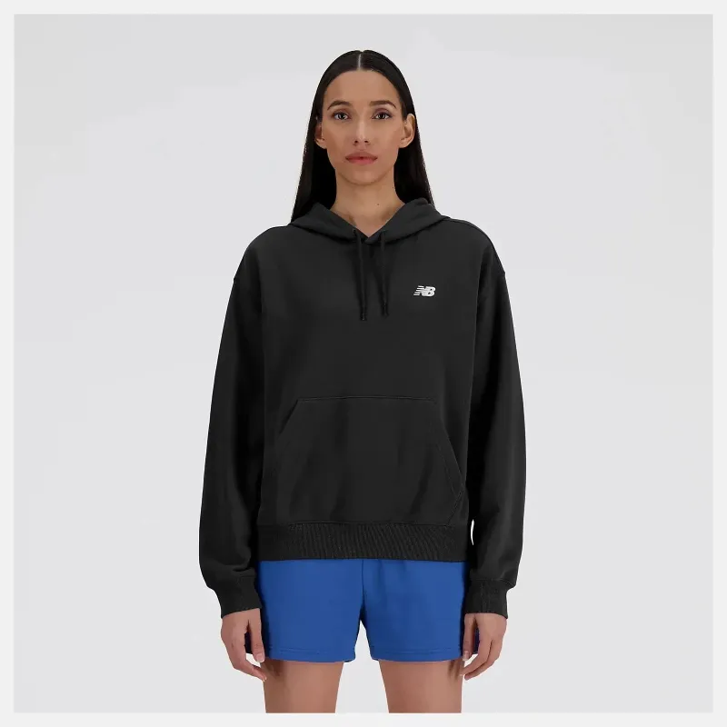 New Balance Sport Essentials Women's Pullover Hoodie — Black made by New Balance