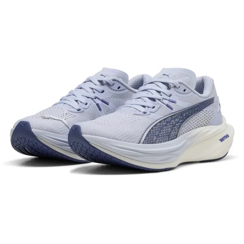 PUMA Deviate Nitro 3 Cool Weather Women's Running Shoes — Blue made by Puma