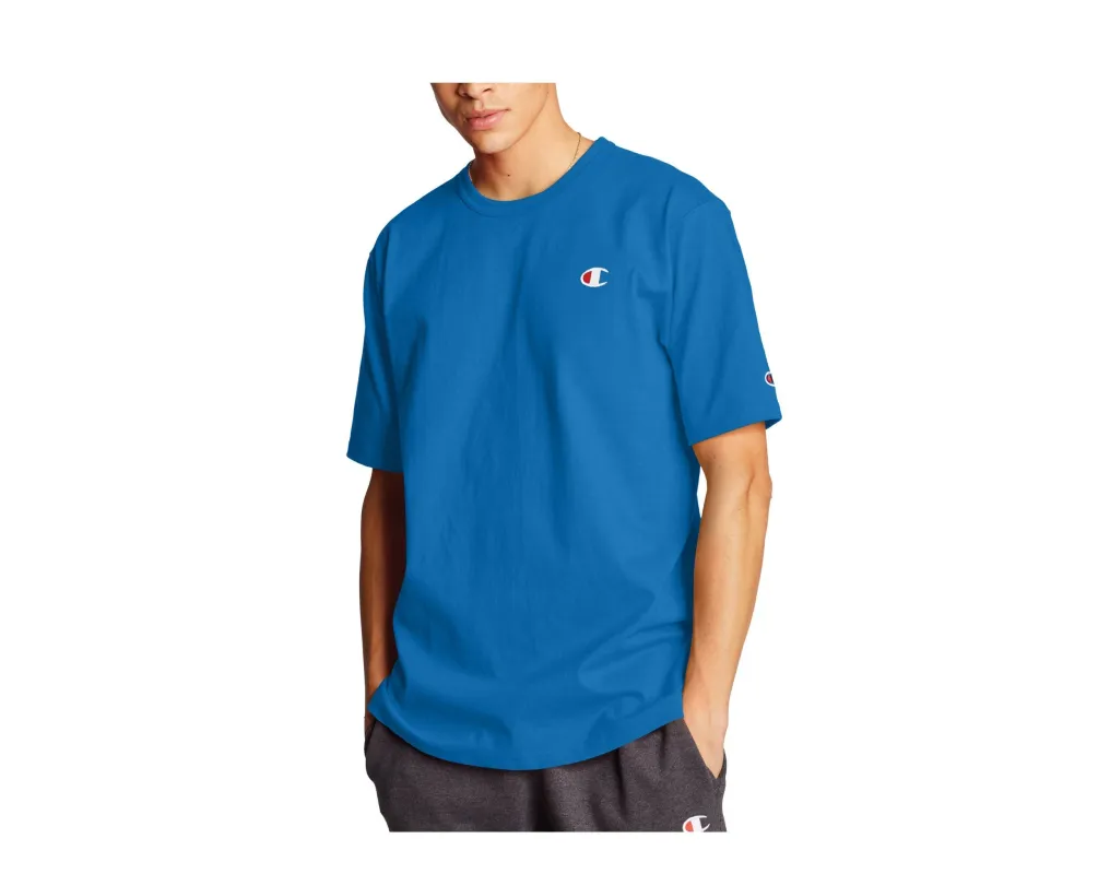 Champion C Life Heritage C Logo Men's T-Shirt — Blue made by Champion