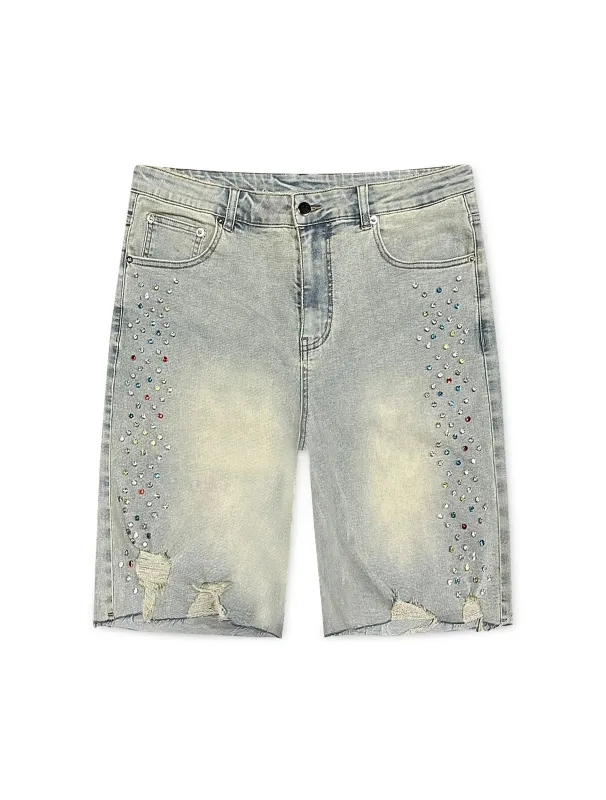 Concept LA "Elliot" Jean Shorts - Vintage Blue Wash made by Zulily