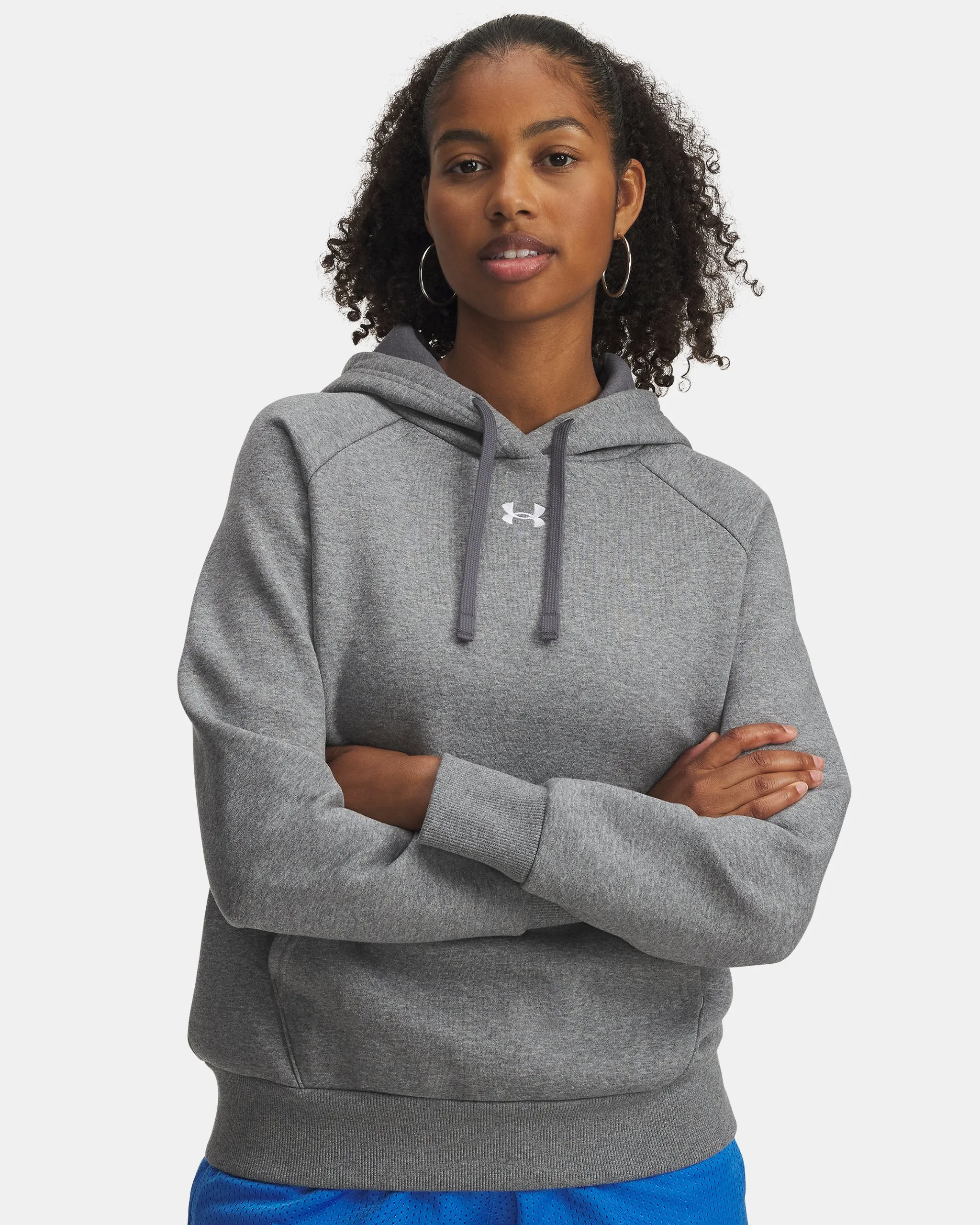 Under Armour Women's Rival Fleece Hoodie sold by Zulily product image thumbnail 2