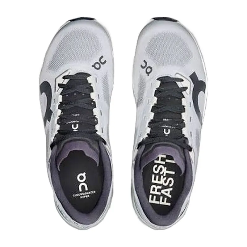 On Men's Cloudmonster Hyper Running Shoes - Glacier | Ivory made by On