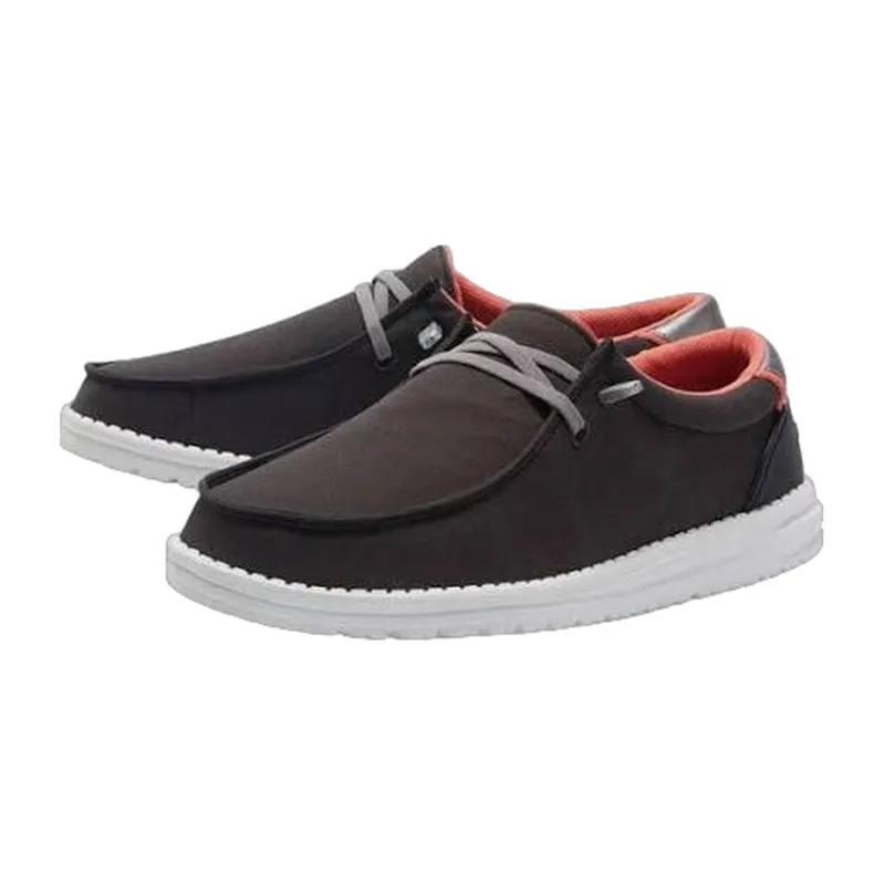 Hey Dude Women's Wendy Slip-On Shoes (Retired Colors) - Retired Colors, Black made by Hey Dude