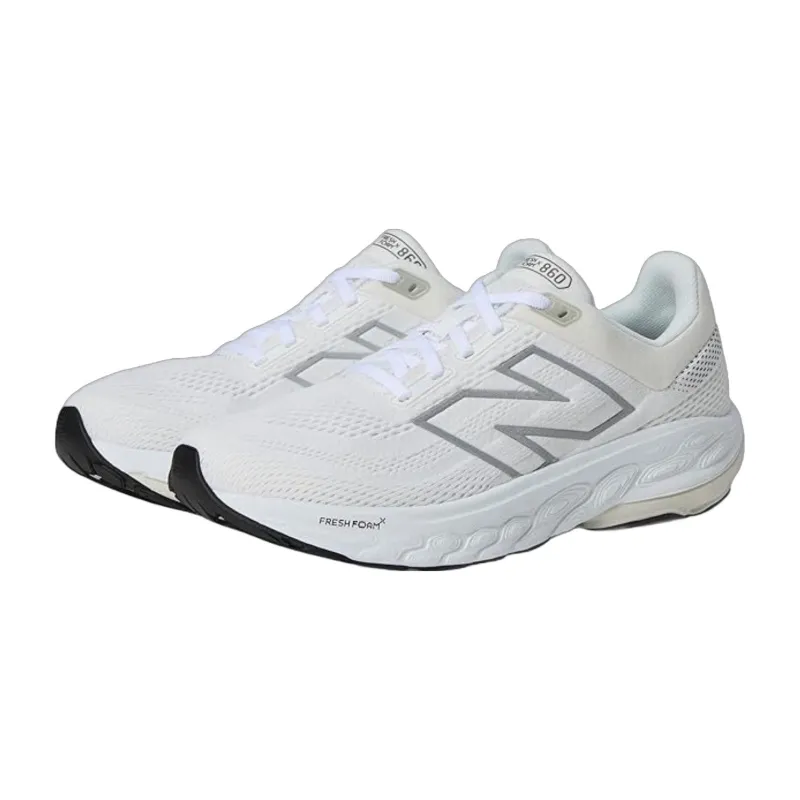 New Balance Women's Fresh Foam X 860v14 Running Shoes - White / Sea Salt / Black made by New Balance