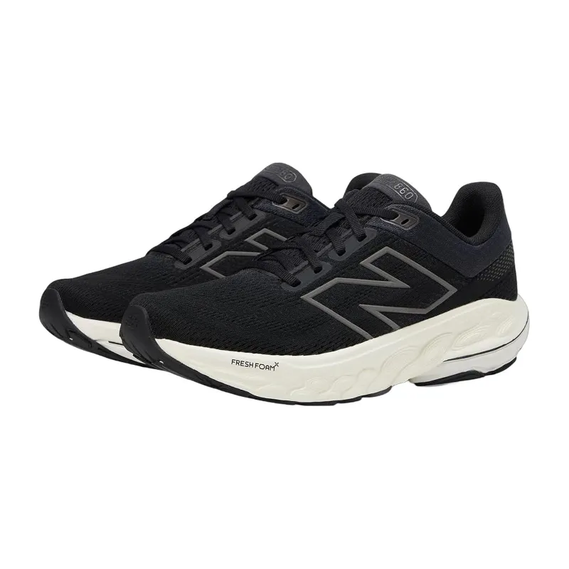 New Balance Women's Fresh Foam X 860v14 Running Shoes - Black / Phantom / Angora made by New Balance