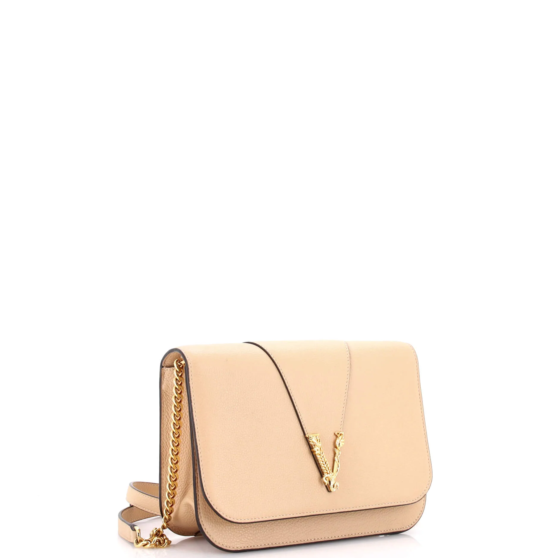 Virtus Chain Flap Shoulder Bag Leather Medium sold by Zulily product image thumbnail 2