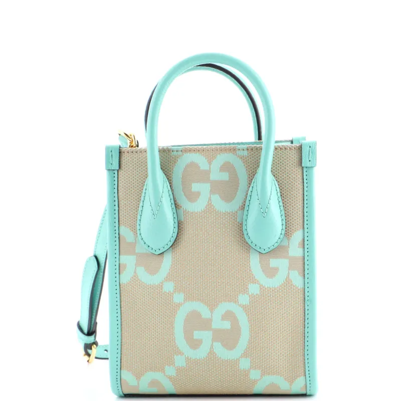 Vertical Tote Jumbo GG Canvas Mini made by Gucci