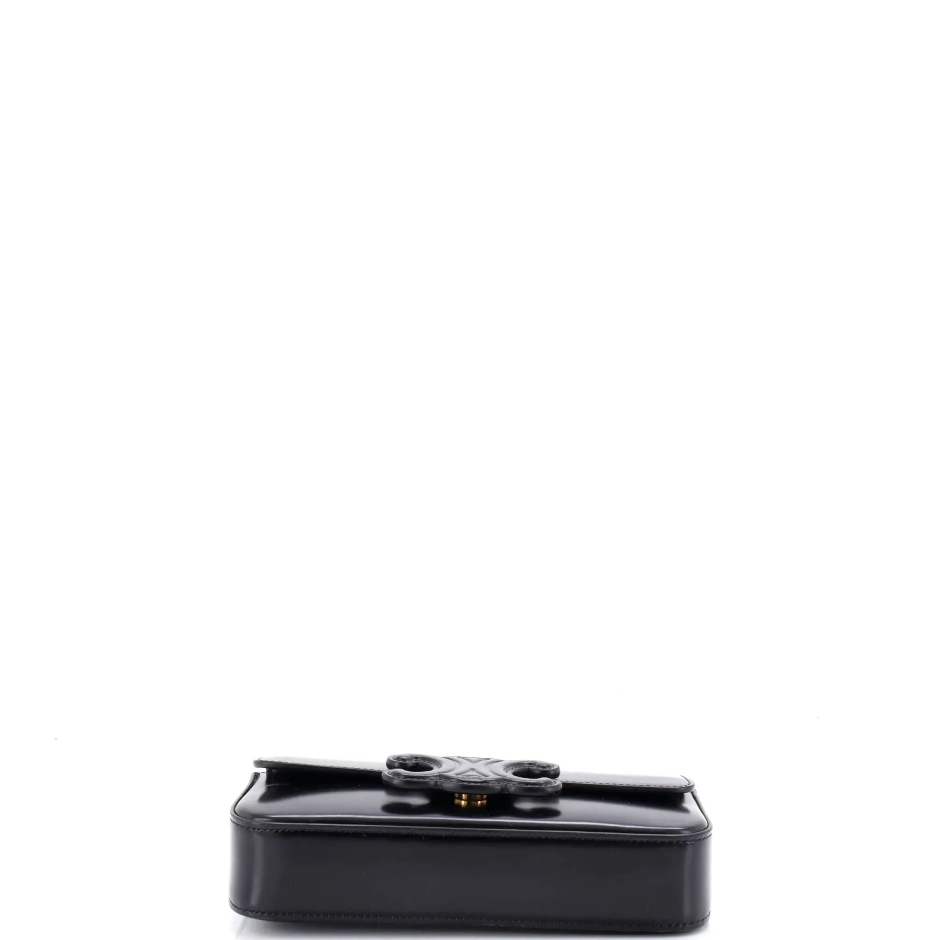 Triomphe Chain Shoulder Bag Leather Small sold by Zulily product image thumbnail 4