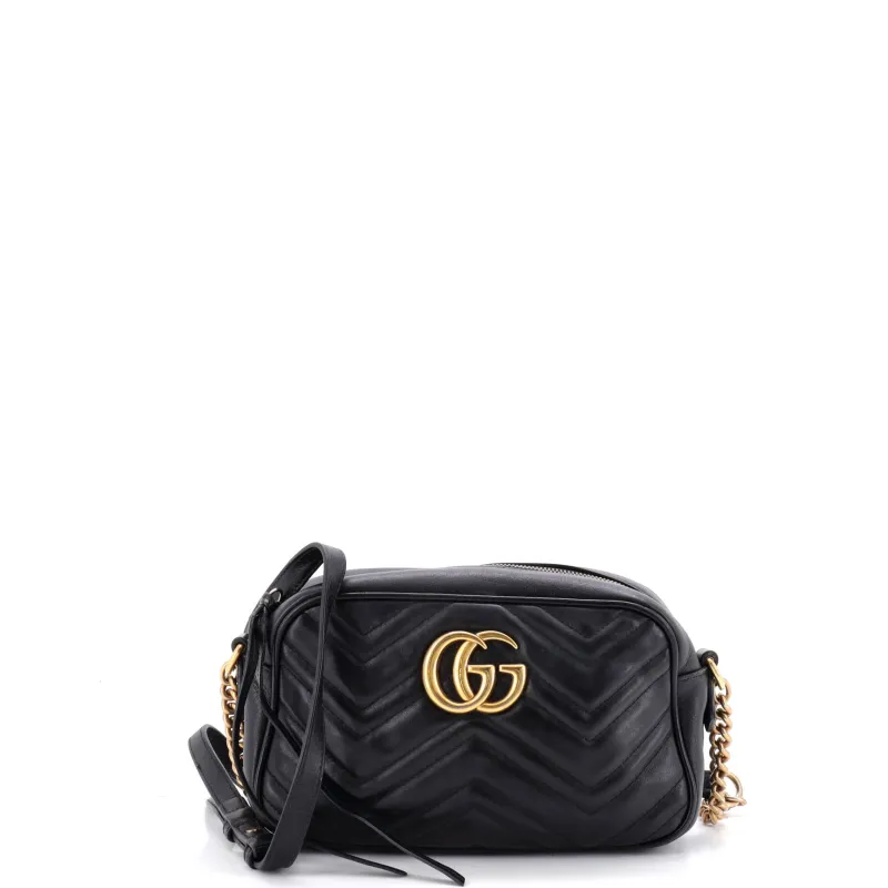 GG Marmont Shoulder Bag Matelasse Leather Small made by Gucci