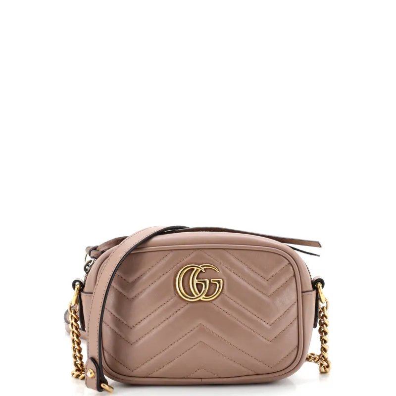 GG Marmont Shoulder Bag Matelasse Leather Mini made by Gucci