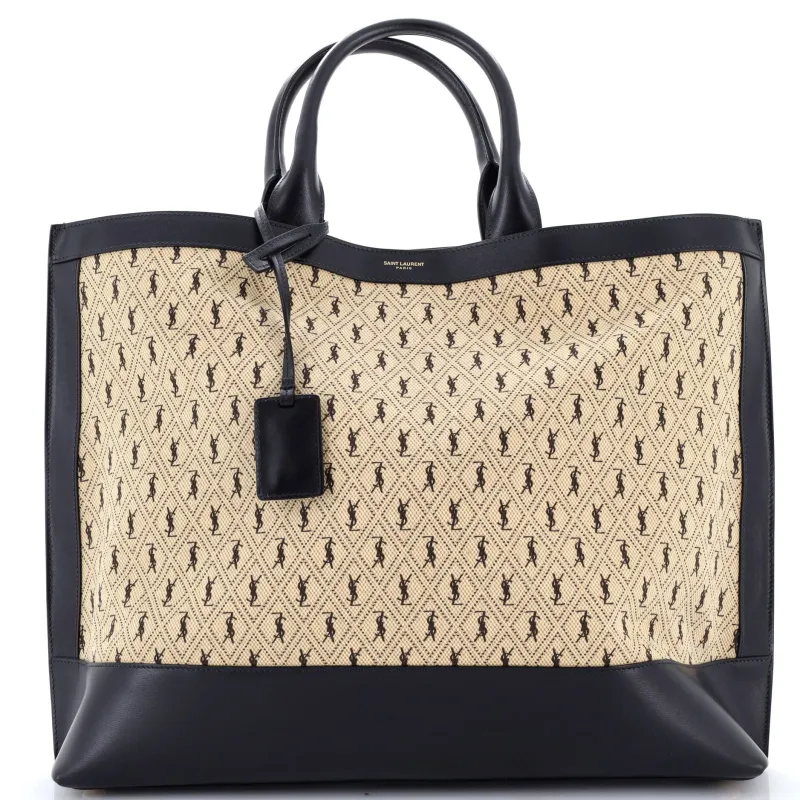 Le Monogram Tote Monogram All Over Canvas and Leather Large made by Yves Saint Laurent