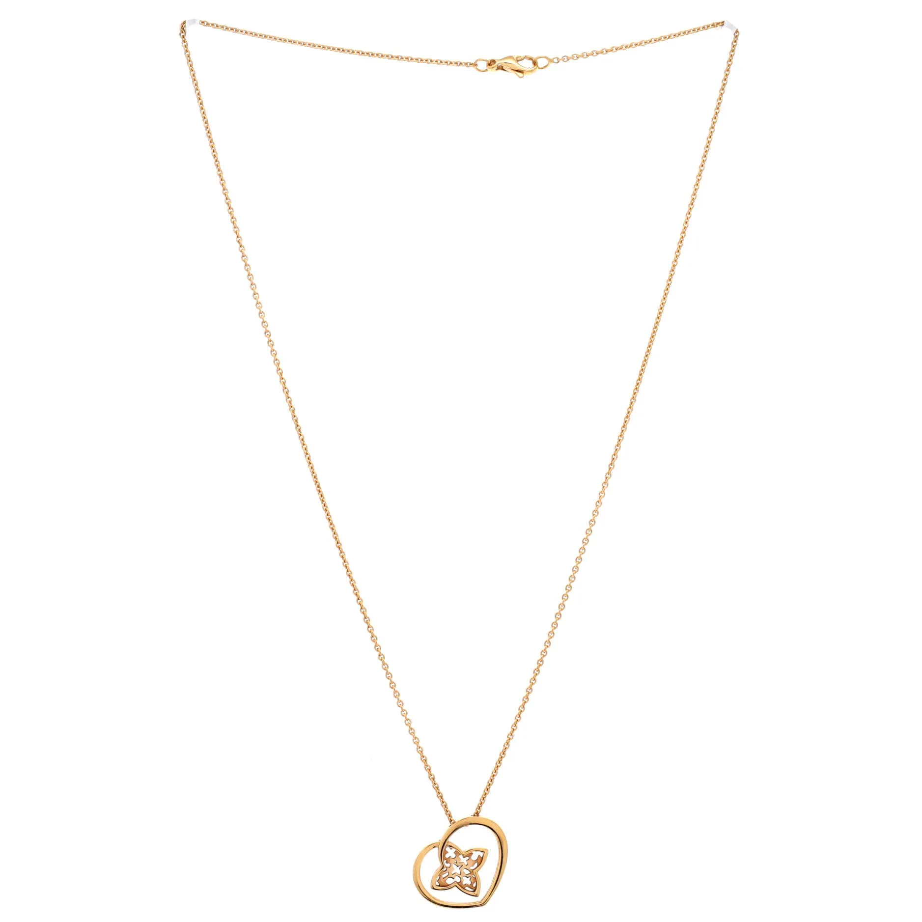 Coeur Heart Pendant Necklace 18K Rose Gold sold by Zulily product image thumbnail 2