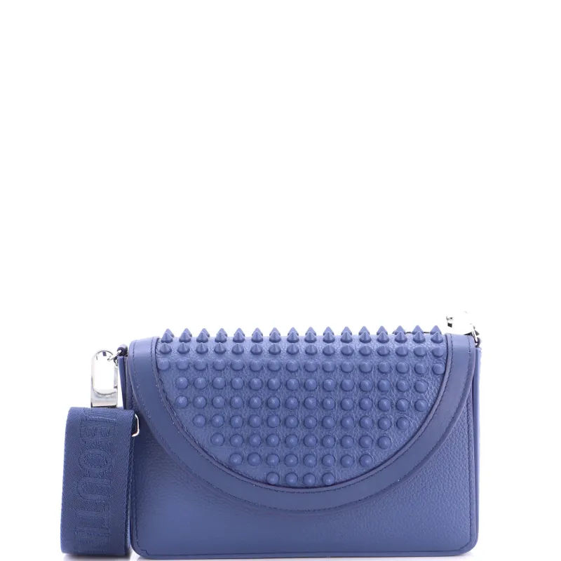 Explorafunk Wallet On Chain Spiked Leather made by Christian Louboutin