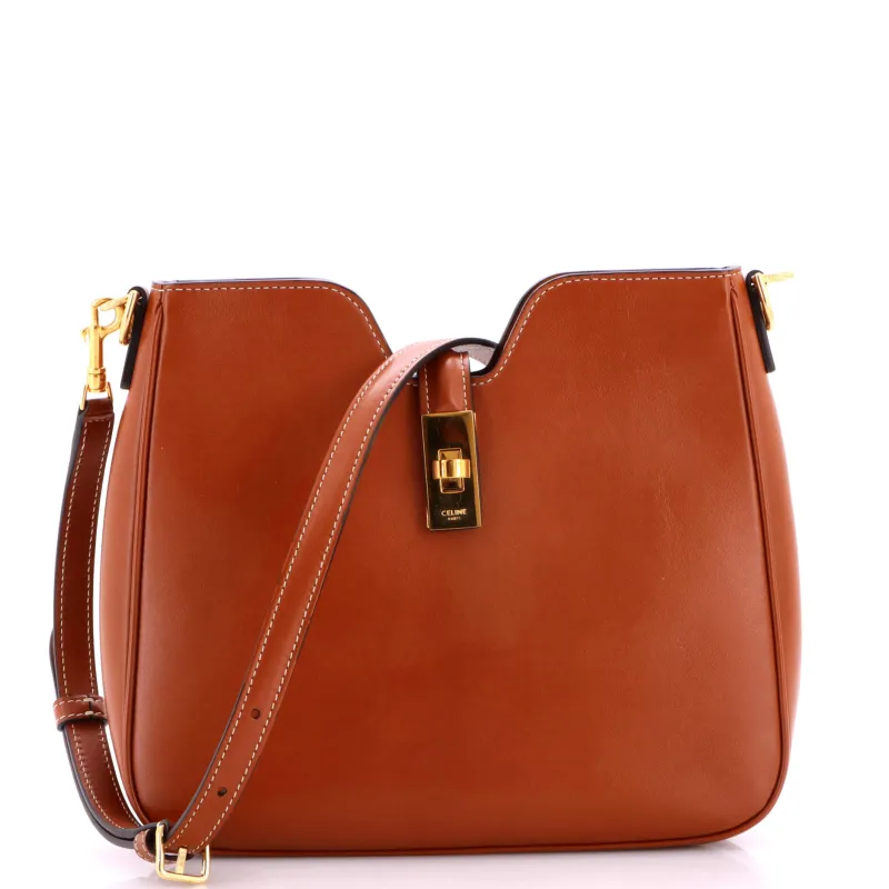 Camille 16 Soft Shoulder Bag Leather Small made by Celine