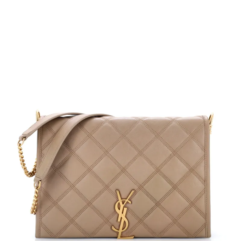 Becky Shoulder Bag Quilted Leather Mini made by Yves Saint Laurent