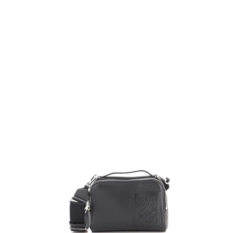 Camera Crossbody Bag Leather Mini made by Loewe